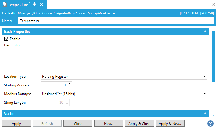 Modbus Point Manager Quick Start