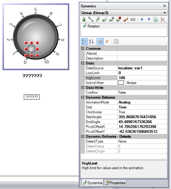 The knob is continously variable and can't easily be set to any value other than 0 or 100. The knob is continously variable and can't easily be set to any value other than 0 or 100.