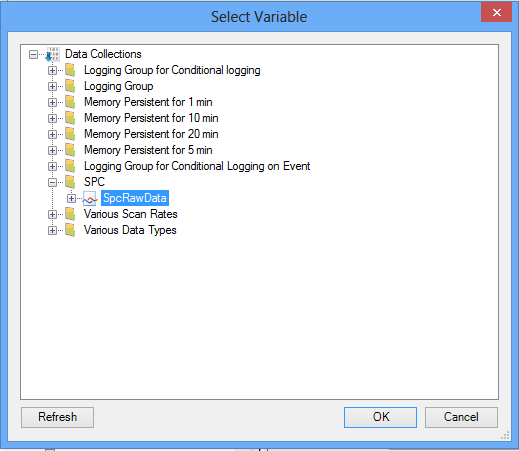 SPC Tag Configuration Dialog