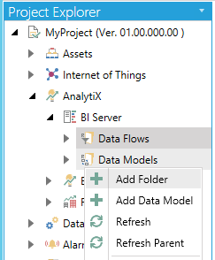 New Data Models Folder